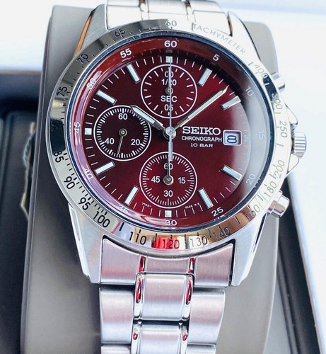 Seiko spirit red dial - seiko,