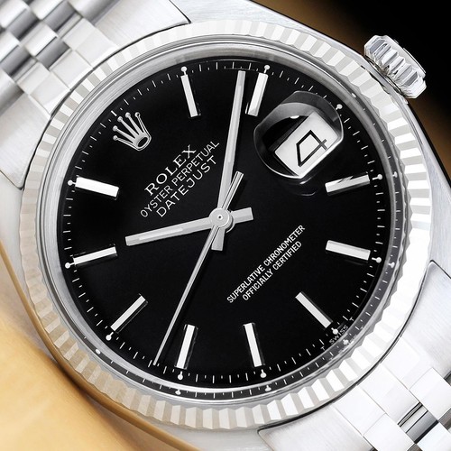 Rolex mens datejust - datejust, black